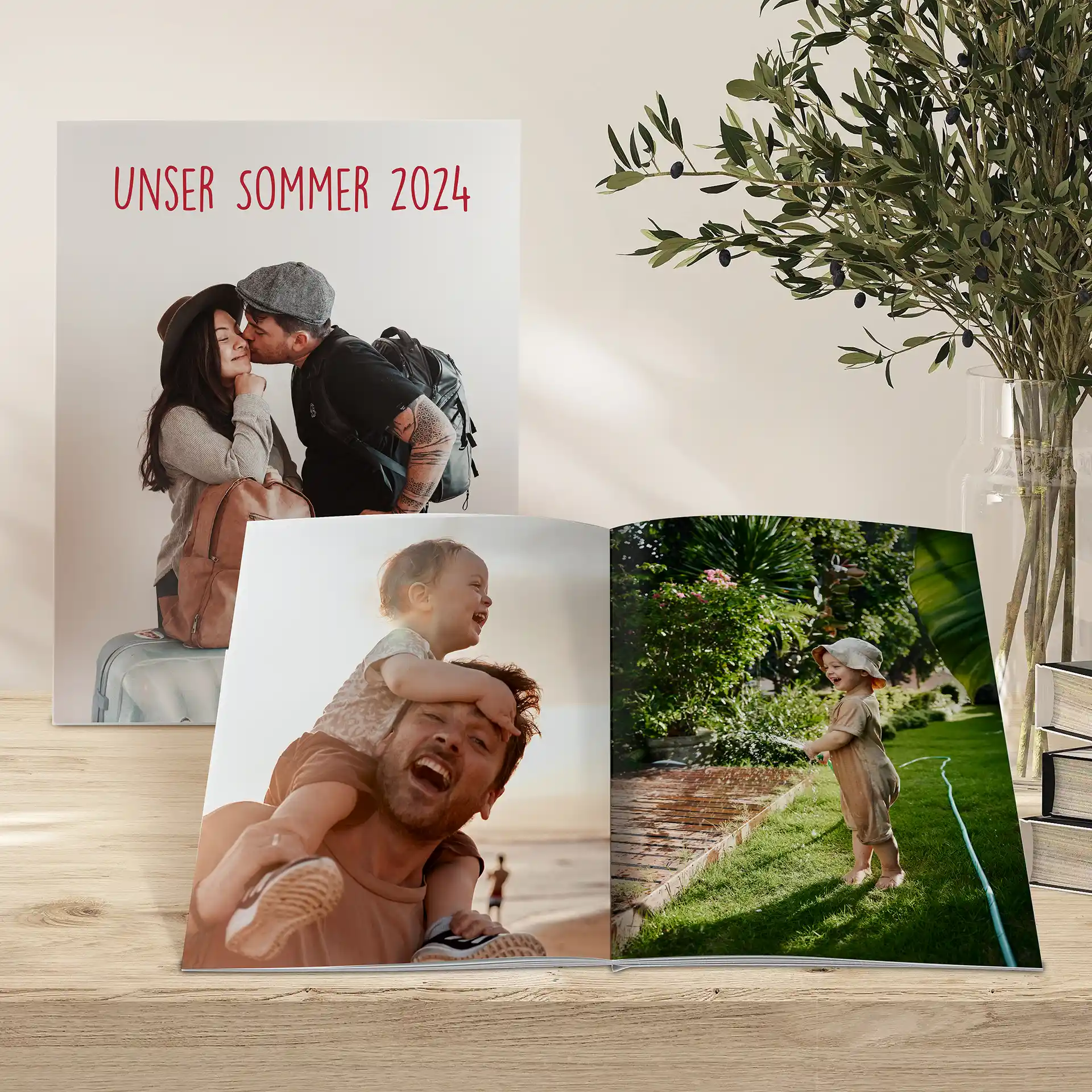 Fotobuch im DIN A4 Hochformat: Hardcover mit hochwertigem Digitaldruck – personalisierte Erinnerung in edlem Design